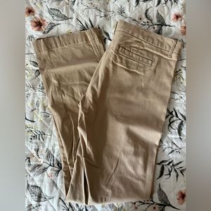 Banana Republic women’s 14 long khaki chino pants